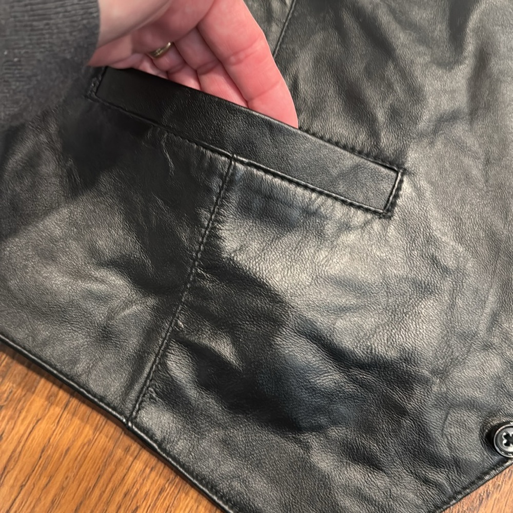 Cripple Creek Leather Vest View 6